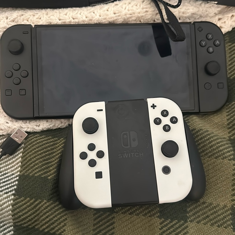 Nintendo switch, used once.